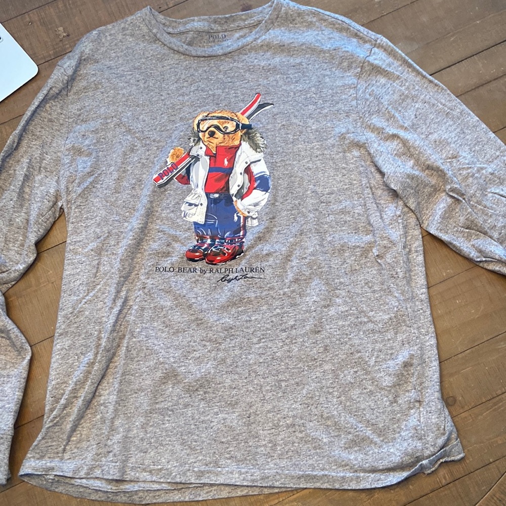 Polo Ralph Lauren Big bear LS Tshirt size L